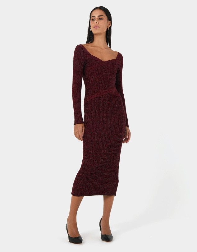 Forcast - Cienna Knit Skirt