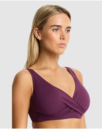 Sea Level Australia - Essentials Edit Cross Front Multifit Bra Top