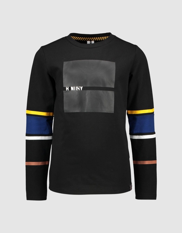 B.Nosy - Long Sleeve Top with Printed Stripes - Kids-Teens
