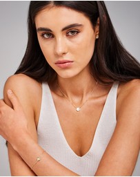 Zoe Olivia - 9K Gold Rainbow Petal Bracelet