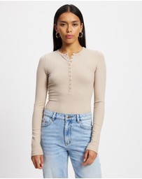 Grace Willow - Love Button Bodysuit