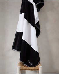 Calvin Klein Home - CK Poolside Velour Beach Towel