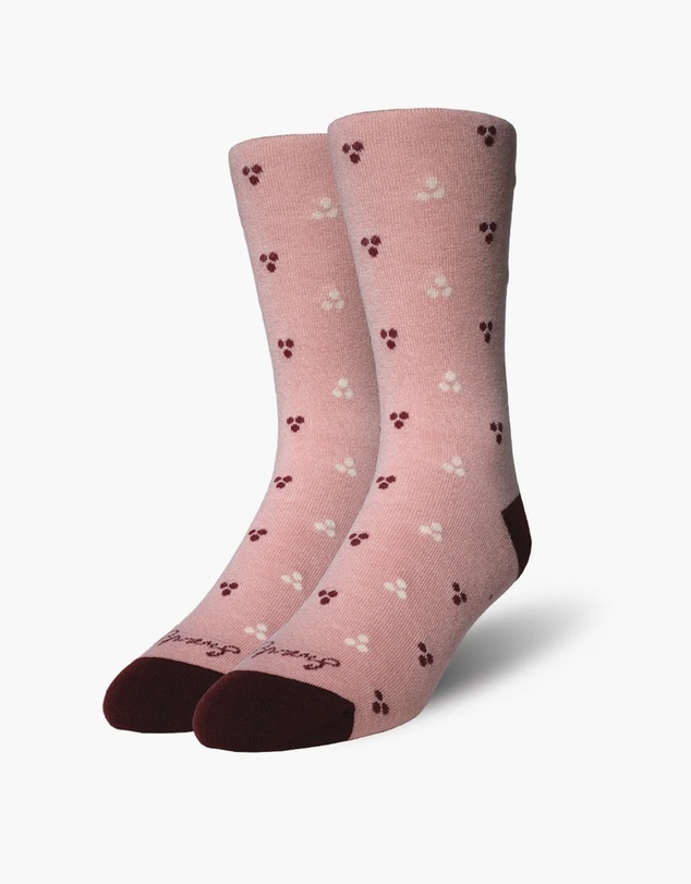 Swanky Socks - Blush Trio Polka Dots