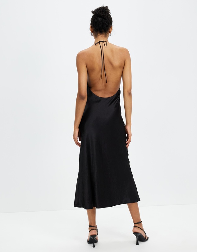 Third Form - Crush Bias Halter Dress