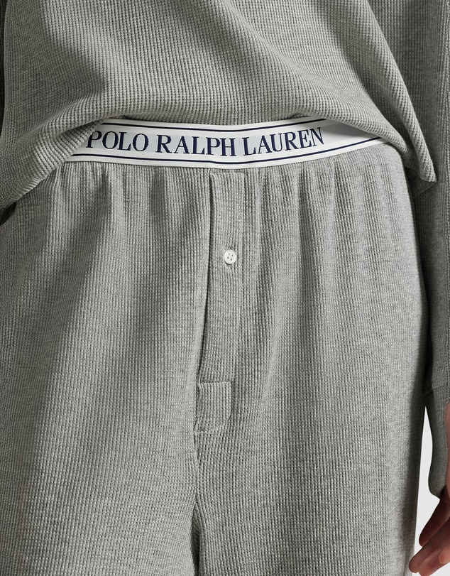 Polo Ralph Lauren - Club Waffle Long Sleeve Cotton Pyjama Set