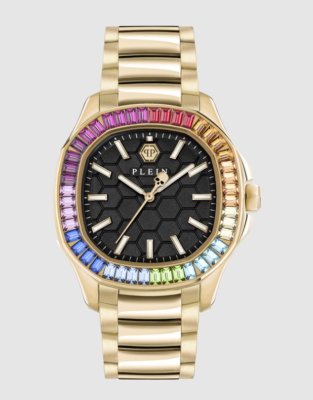 Philipp Plein - The $Pectre Lady - 38mm Gold-Tone Analogue