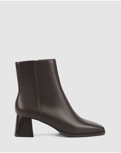 Chocolate Brown Vintage Leather