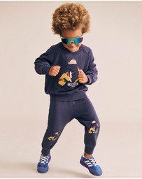 Huxbaby - Tradie Dino Sweatshirt - Babies-Kids