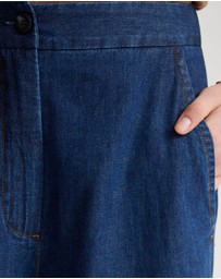 Oxford - Jade Wide Leg Pant