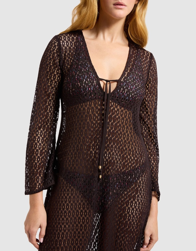 JETS - Jetset Stretch Lace Maxi Kaftan
