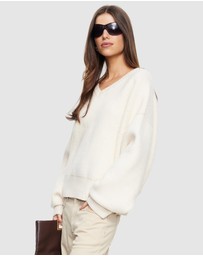 Lioness - Dolce V-Neck Knit Jumper
