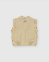 Goldie + Ace - Apple Pocket Knit Vest - Babies-Kids