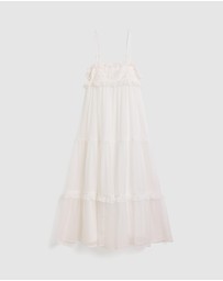 Bardot Junior - Anna Crinkle Chiffon Dress - Kids-Teens