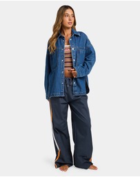 Roxy - Womens Back Slider Denim Jacket