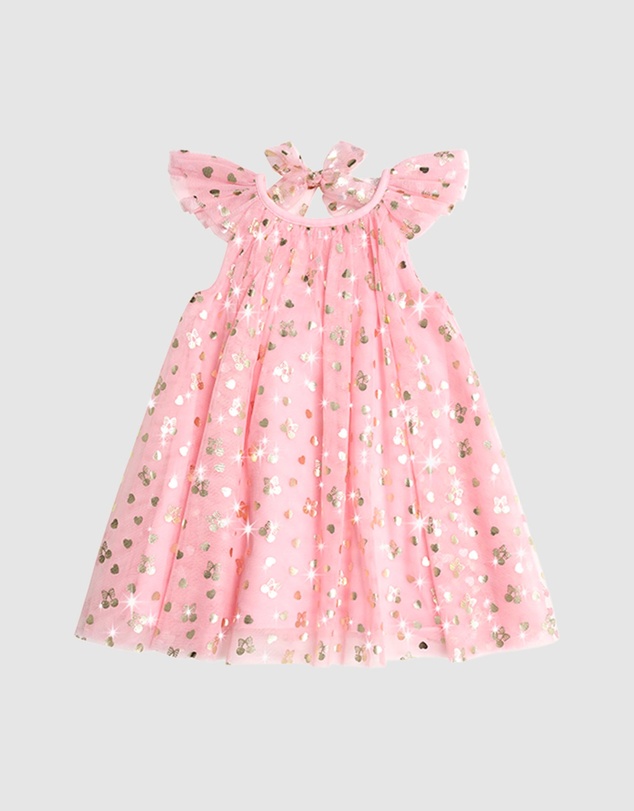 Huxbaby - Golden Cherries Princess Tulle Dress - Babies