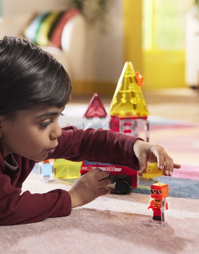 Magna-Tiles - MAGNA-TILES - Fire Rescue - 27 Piece