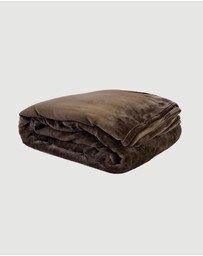 Bambury - Ultraplush Blanket Chocolate