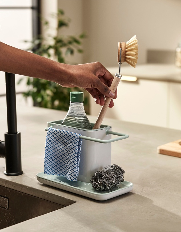 Joseph Joseph - Caddy™ Sink Tidy (Light Stone/Sage)