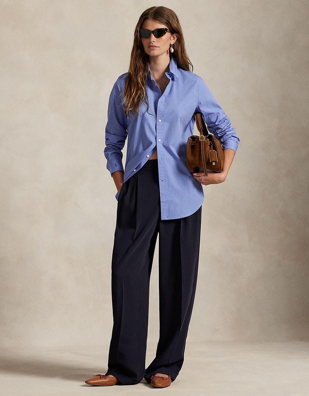 Polo Ralph Lauren - End-On-End Stretch Slim Fit Cotton Shirt - The ICONIC Exclusive