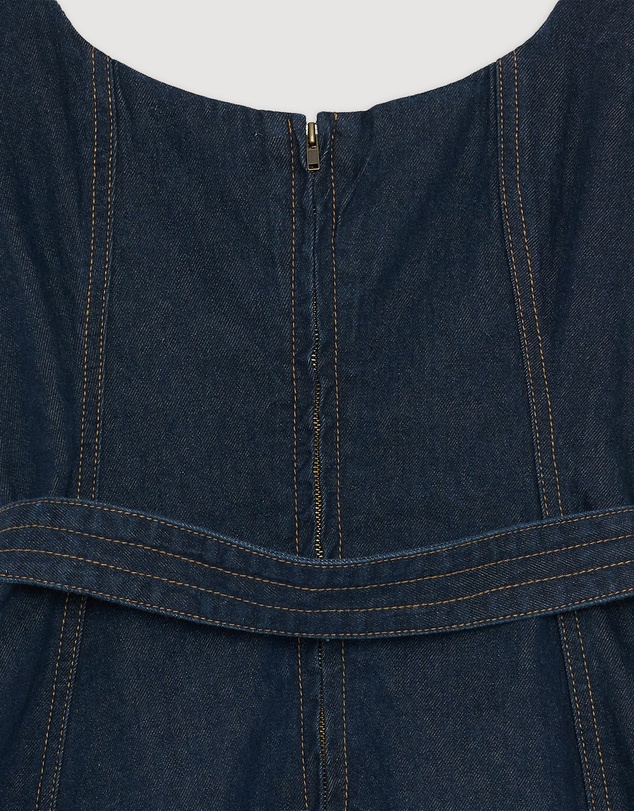 Revibe - Repaired Shona Joy Rita Belted Mini Dress - AU 12