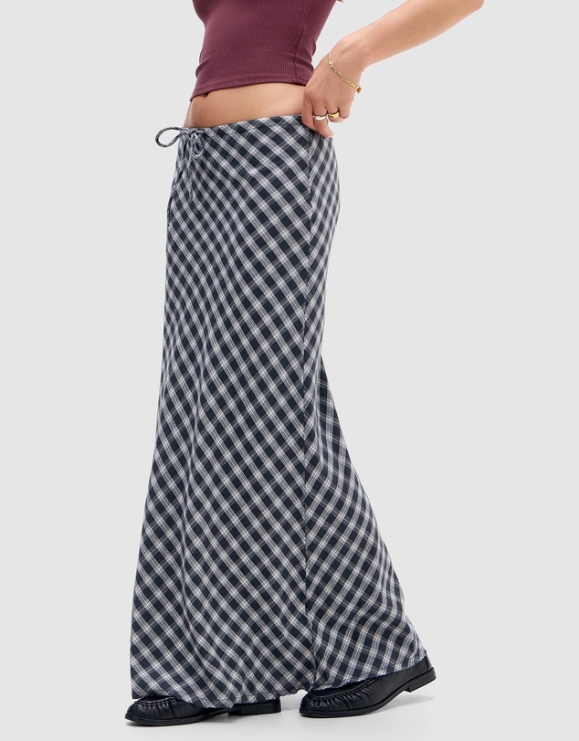 BDG By Urban Outfitters - Check Maxi Skirt