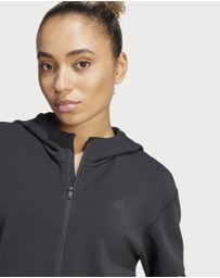 adidas Performance - Designed 4 Training Full-Zip Hooded Sweatshirt Womens