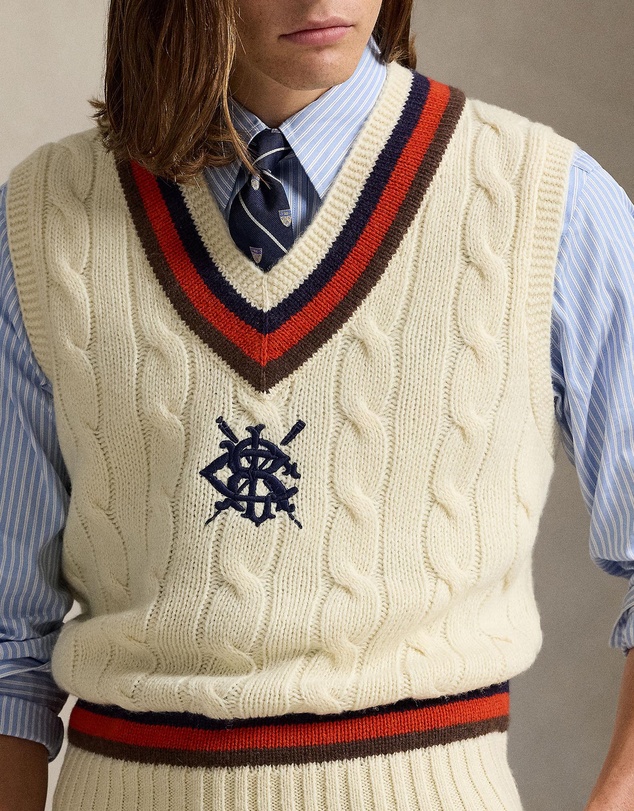 Polo Ralph Lauren - Wool-Blend Cricket Sweater Vest