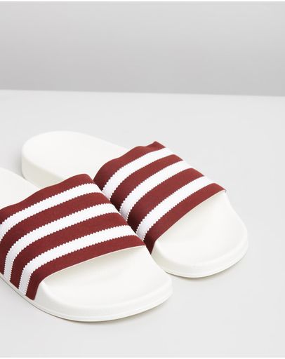 Collegiate Burgundy & White
