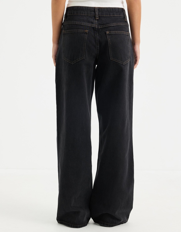 Calli - Tyla Mid Rise Baggy Jeans