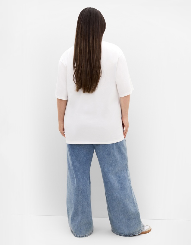 City Chic - Cherub Oversized Cotton Tee