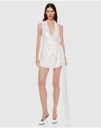 MISHA - Sapphire Sequin Mini Dress