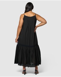 Sunday In The City - Elizabeth Embroidered Maxi Dress