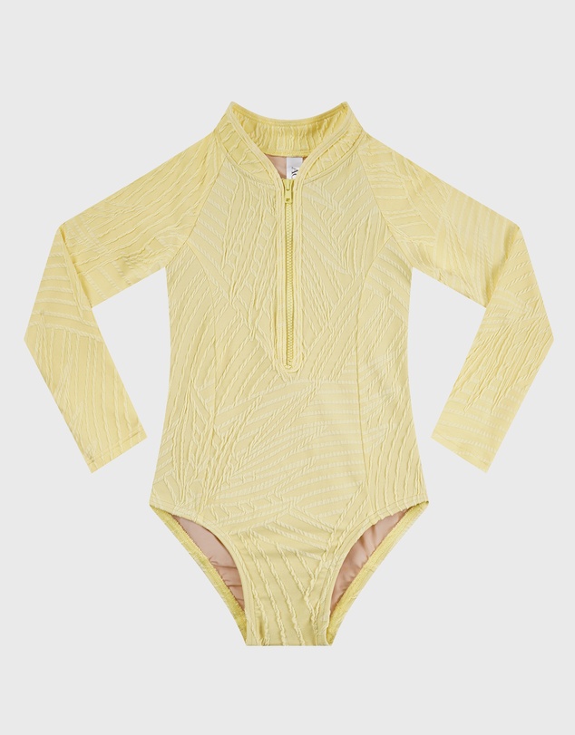 Aqua Blu Kids - Stepping Stones Long Sleeve One Piece - Kids