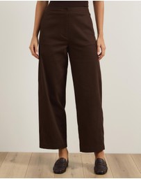 Atmos&Here - Elena Barrel Leg Pants