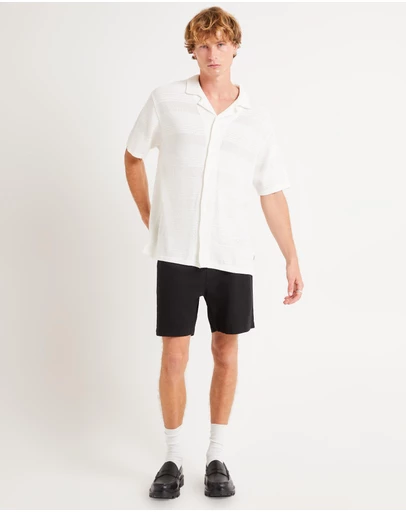 Arvust - Knitted Short Sleeve Resort Shirt