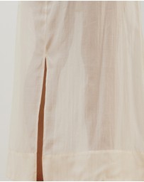 Atmos&Here - Lola Organza Sheer Maxi Skirt
