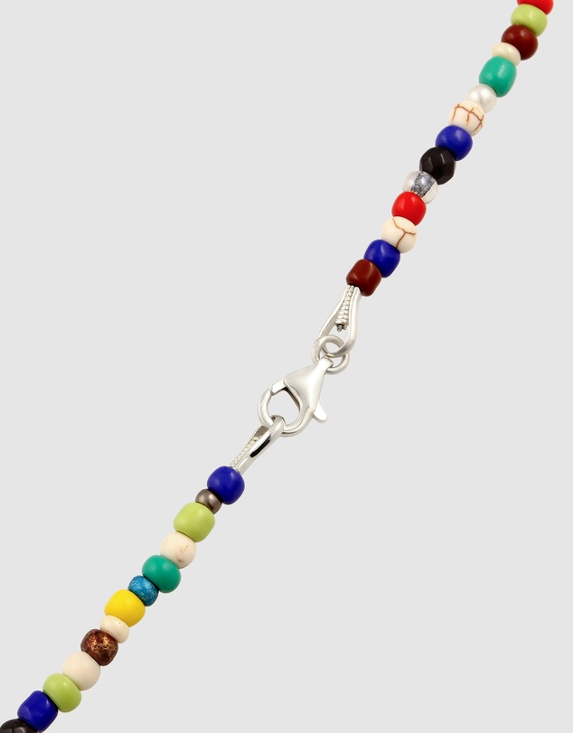 Kuzzoi - ICONIC EXCLUSIVE - Beaded Necklace with Sterling Silver Elements