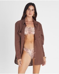 Heaven Australia - Garnet Boyfriend Shirt