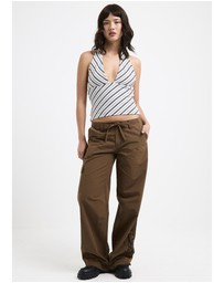 Insight - Danni Stripe Halter Top