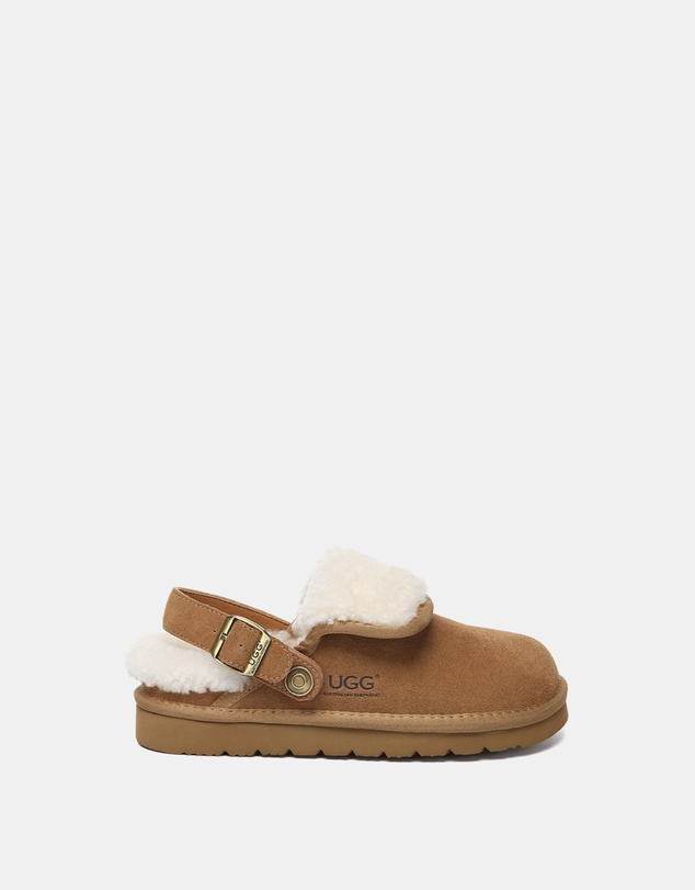 EVERAU - Australian Shepherd Ugg Tenley Cow Suede Upper House Shoes