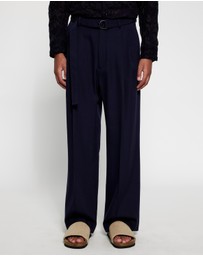 CMMN - Omari Double Pleated Trousers