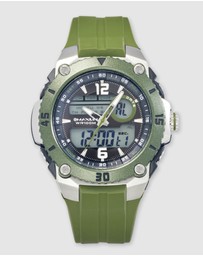 Maxum - Maverick Green Ana Digi Watch