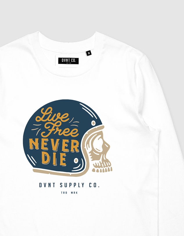 DVNT - Live Free Long Sleeve - Youth