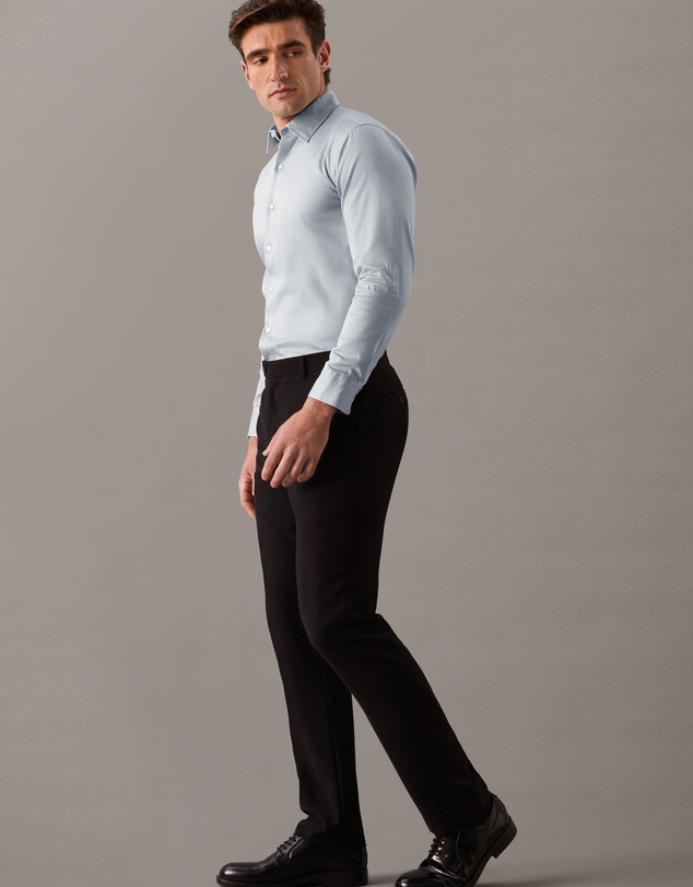 Calvin Klein - Sateen Stretch Casual Shirt