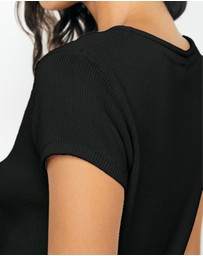 AERE - Lee Organic Cotton Knit Top