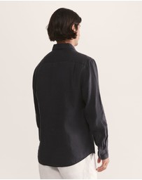 SABA - Anderson Long Sleeve Classic Linen Shirt