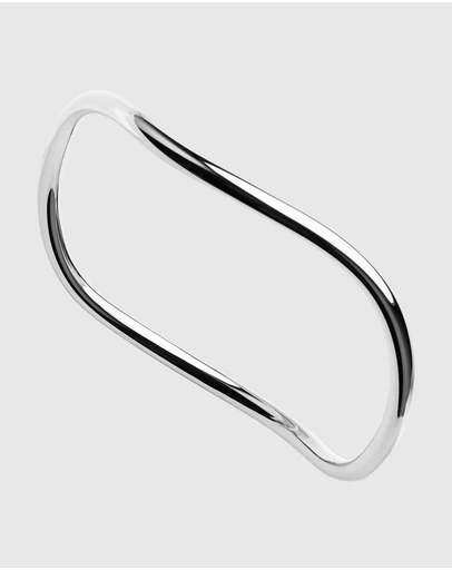Najo - Island of Dreams Silver Bangle (65mm)