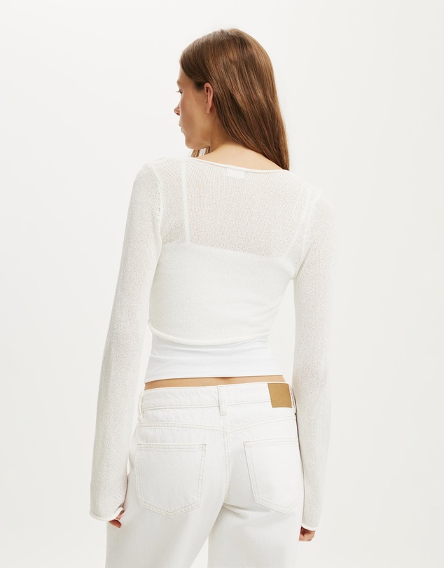 Cotton On - Tie Front Shrug