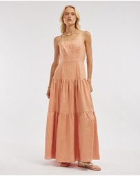 Amelius - Sorrento Linen Maxi Dress