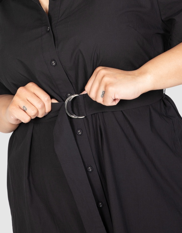 Love Your Wardrobe - Molly Poplin Shirt Dress